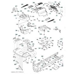 Husqvarna Lt17538 - Chassis & Frame