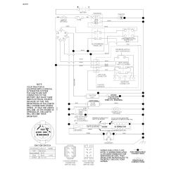 Husqvarna Lt17538 - Schematic