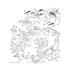 Husqvarna Lt19538R - Chassis & Enclosures