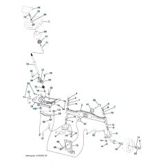 Husqvarna Lt 126 - Steering