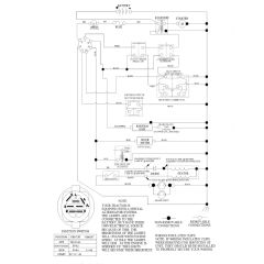 Husqvarna Lt 141 - Schematic