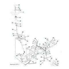 Husqvarna Lt 141 - Steering