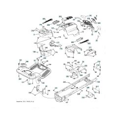 Husqvarna Lta18538 - Chassis & Frame