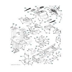 Husqvarna Lth126 - Chassis & Enclosures