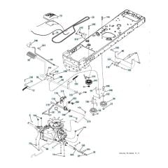 Husqvarna Lth1438 - Drive