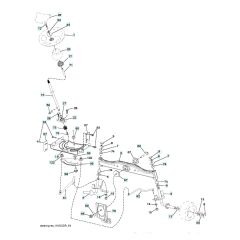 Husqvarna Lth152 - Steering