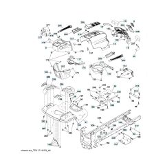 Husqvarna Lth1738 - Chassis & Frame