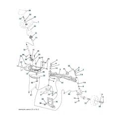 Husqvarna Lth1742 Twin - Steering