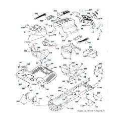 Husqvarna Lth2038 - Chassis & Frame