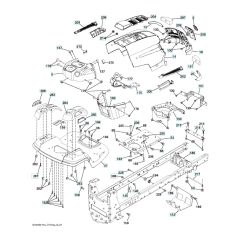 Husqvarna Lth2038R - Chassis & Enclosures