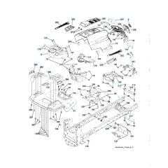 Husqvarna Lth2142D - Chassis & Enclosures