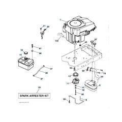 Husqvarna Lth 174 - Engine