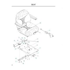 Husqvarna Lz30 C - Seat