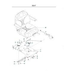 Husqvarna Lz30 - Seat