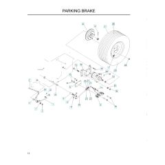 Husqvarna Lz5227 - Parking Brake