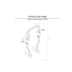 Husqvarna Lz5227 - Protection Frame