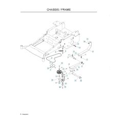 Husqvarna Lzf6127 - Chassis Lower