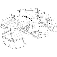 McCulloch M13592RB - 96061010105 - 2010-03 - Bagger Parts Diagram