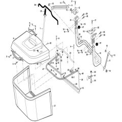 McCulloch M13597RB - 96061029100 - 2010-07 - Bagger Parts Diagram