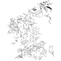 McCulloch M13597RB - 96061029100 - 2010-07 - Chassis & Enclosures Parts Diagram