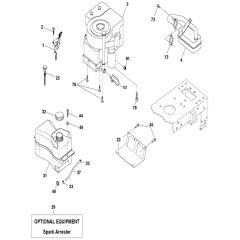 McCulloch M13597RB - 96061029100 - 2010-07 - Engine Parts Diagram