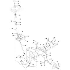 McCulloch M13597RB - 96061029100 - 2010-07 - Steering Parts Diagram