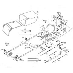 Cobra M48SPK - TN1951SXK Handle Diagram