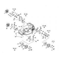 Cobra M48SPK - TN1951SXK Wheels Diagram