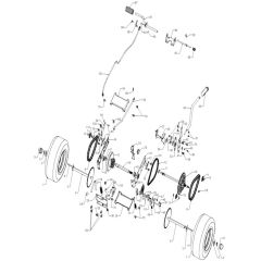 McCulloch M9566X - 96021002200 - 2011-10 - Drive Parts Diagram