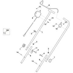 Viking MA339.0 - Handle - Parts Diagram