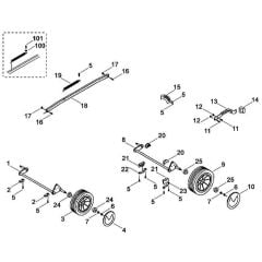 Viking MA450 - Chassis - Parts Diagram