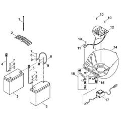 Viking MA450 - Electric Equipment - Parts Diagram