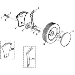 Viking MB140 - Chassis - Parts Diagram