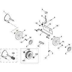 Viking MB3 R - Chassis - Parts Diagram