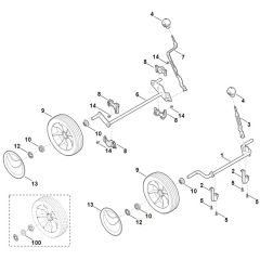 Viking MB443.0 - Chassis - Parts Diagram