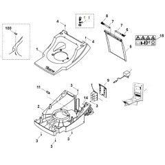 Viking MB455 - Housing - Parts Diagram