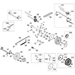 Viking MB505E - Chassis - Parts Diagram