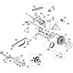 Viking MB555 BS - Chassis - Parts Diagram