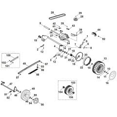 Viking MB555 S - Chassis - Parts Diagram