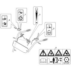 Viking MB6 RH - Labels - Parts Diagram