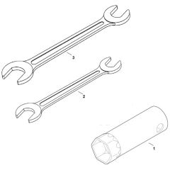 Viking MB6 RH - Tools - Parts Diagram