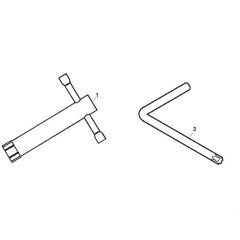 Viking MB 450 - Tools - Parts Diagram