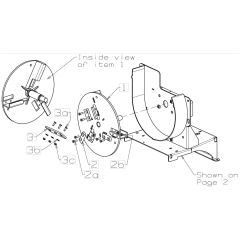 Masport MC900 - 536672 - Jun 2022 - Disc Assembly - Blades