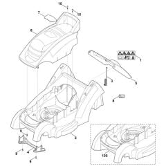 Viking ME339.0 - Housing - Parts Diagram