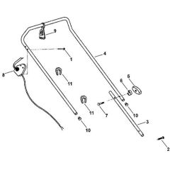 Viking ME350 - Handle - Parts Diagram