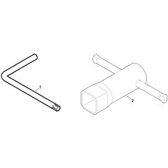 Viking ME410 - Tools - Parts Diagram