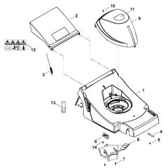 Viking ME443.0 - Housing - Parts Diagram