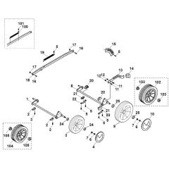 Viking ME450 - Chassis - Parts Diagram