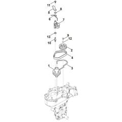 Stihl MH445.1 - Drive - Parts Diagram