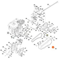 Stihl MH600.1 - Drive - Parts Diagram